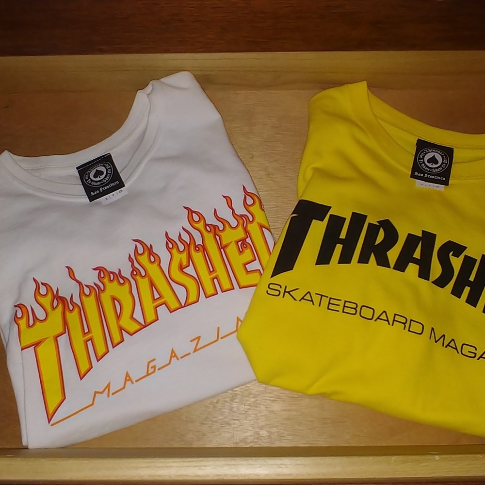 Thrasher T-shirts Bundle Size Small